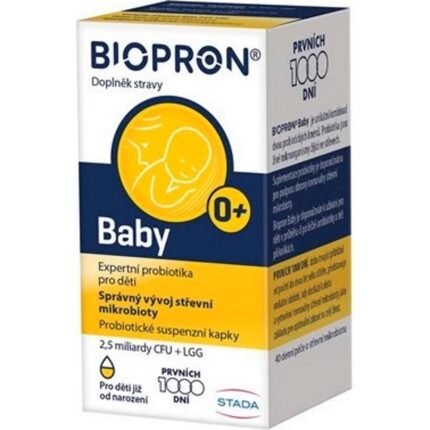 Supports digestive health — Walmark Biopron Baby Probiotics for Children from Birth Drops, 10ml,
