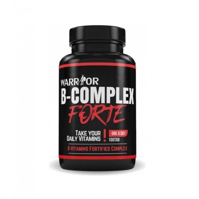 Energy and vitality support — Warrior Vitamin B-Complex Forte,