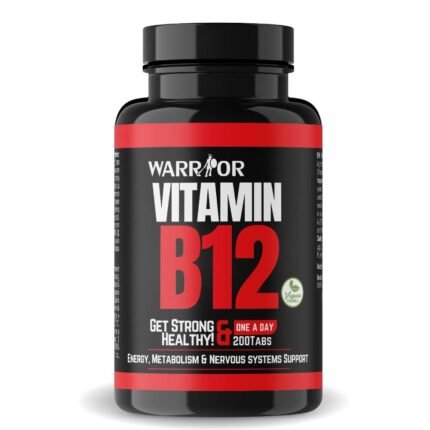 Supports normal energy levels — Warrior Vitamin B12,