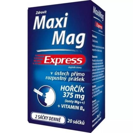 Supports nervous system function — Zdrovit Maximag Express Magnesium 375 mg + Vitamin B6,