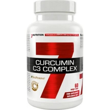 Supports antioxidant defense — 7FIT 7Nutrition Curcumin C3 Complex 500 mg,