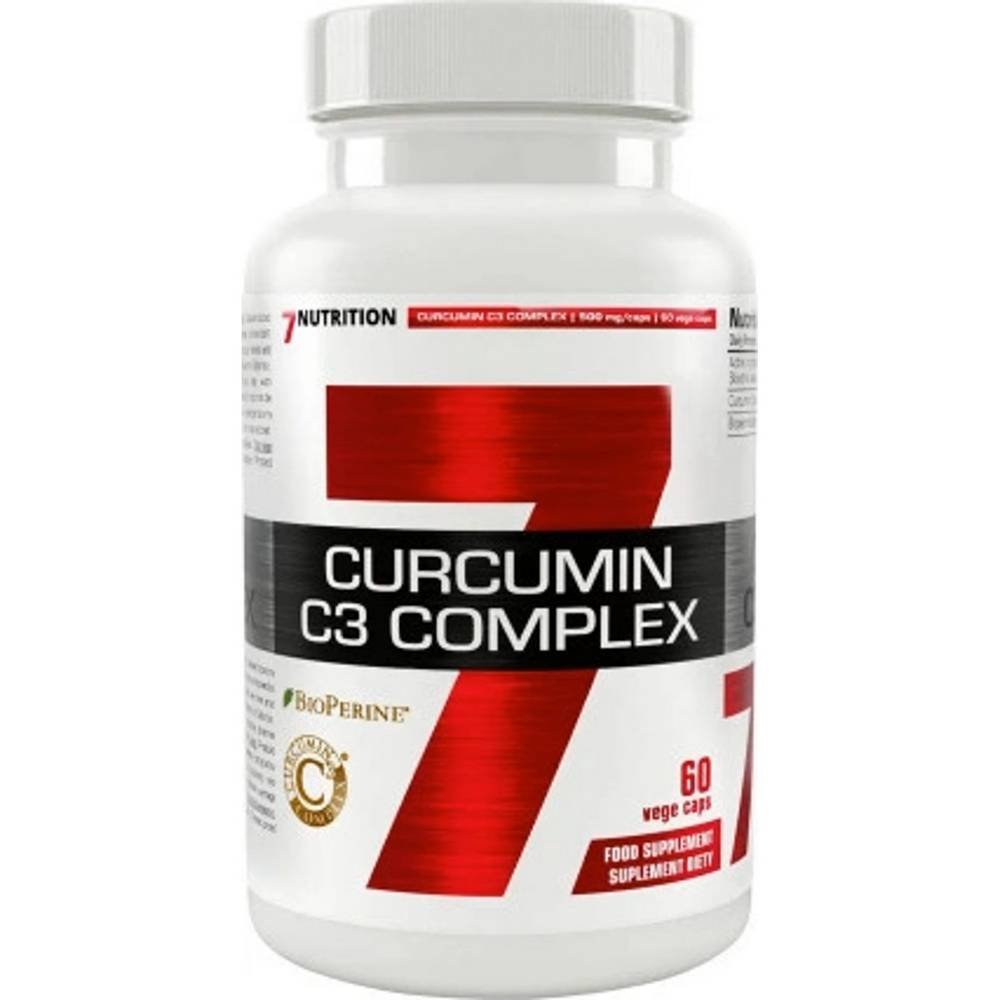 7fit 7nutrition curcumin c3 complex 500 mg60 Supports antioxidant defense — 7FIT 7Nutrition Curcumin C3 Complex 500 mg,