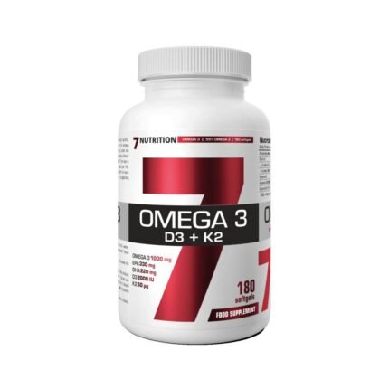 Heart health support — 7Nutrition Omega 3 + D3 + K2,