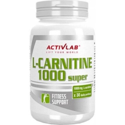 Supports energy metabolism — ActivLab L-Carnitine 1000,