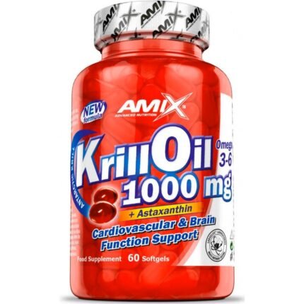 Supports heart health — Amix Krill Oil 1000mg,