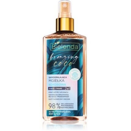 Pale or dull skin tone,-Bielenda, Coco Bronzo Self-Tanning Body & Face 2 in 1, 150 ml,