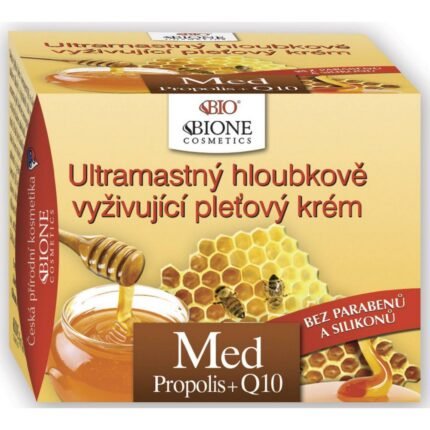 Extremely dry and rough skin - BIO BIONE, Bio Med Propolis and Q10 Ultra-oily Deep Nourishing Face Cream 51 ml,