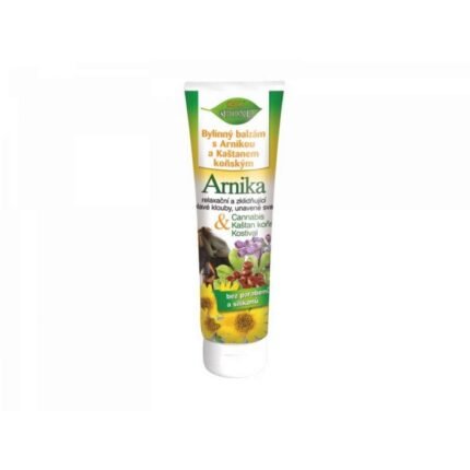 Muscle soreness and joint stiffness - BIO BIONE, herbal balm Arnica/Horse Chestnut 300 ml,