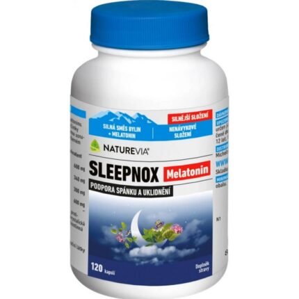 Supports healthy sleep — BIOVIT NatureVia Sleepnox Melatonin,