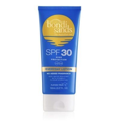 Sunburn and UV-induced skin damage-Bondi Sands Everyday Sunscreen SPF 30 (150ml)