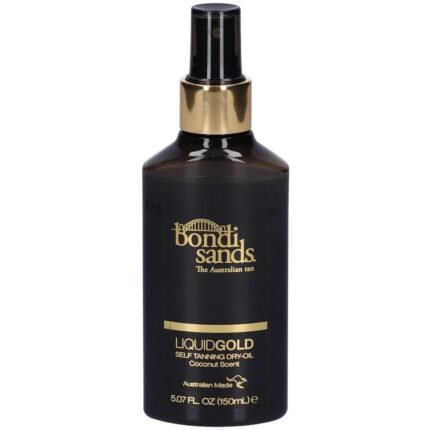Pale or uneven skin tone,-Bondi Sands, Liquid Gold Self Tanning Dry Oil, 150 ml,