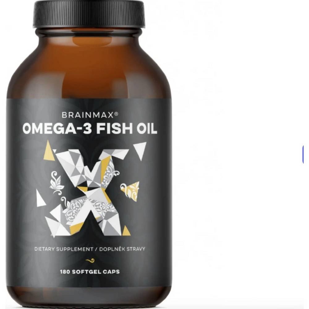 brainmax omega 3 fish oil180 Supports heart health — BrainMax Omega-3 Fish Oil,