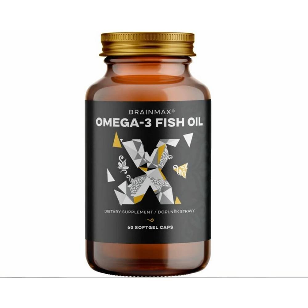 brainmax omega 3 fish oil60 Supports heart health — BrainMax Omega-3 Fish Oil,