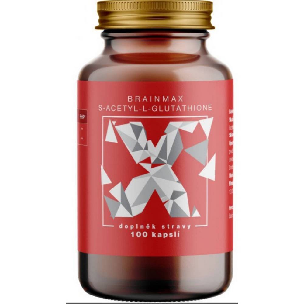 brainmax s acetyl l glutathione 100 mg100 Antioxidant support — Brainmax S-Acetyl-L-Glutathione 100 mg,