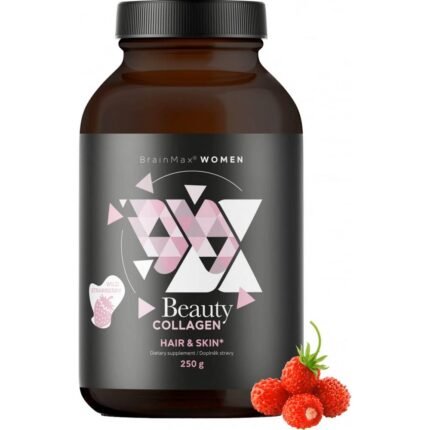 Supports joint and cartilage health — BrainMax Women Beauty Fish Collagen Wild Strawberry, 250 g,