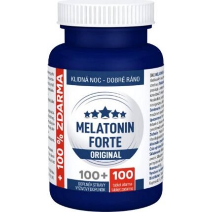 Supports healthy sleep — Clinical Melatonin FORTE Original,