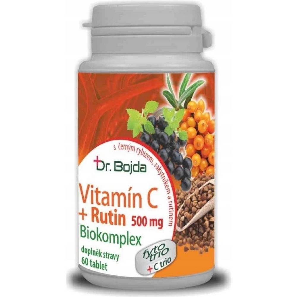 dr bojda vitamin c 500 rutin biocomplex60 Supports immune system health — Dr. Bojda Vitamin C 500 + Rutin Biocomplex,
