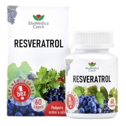 Supports healthy aging — EkoMedica Resveratrol,
