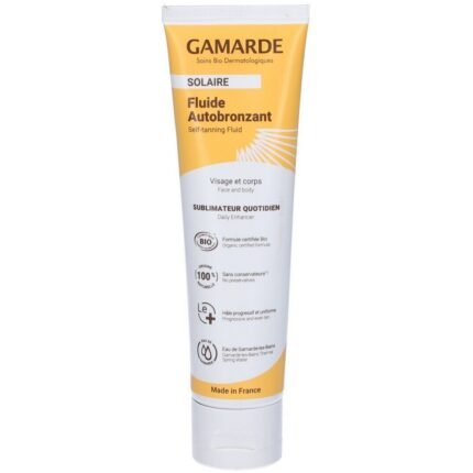 Pale or uneven skin tone,-Gamarde, Sublimating Self-Tanning Fluid, 100 ml,