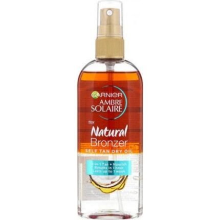 Pale or uneven skin tone,-Garnier, Golden Tan Self-Tanning Oil, 150 ml,