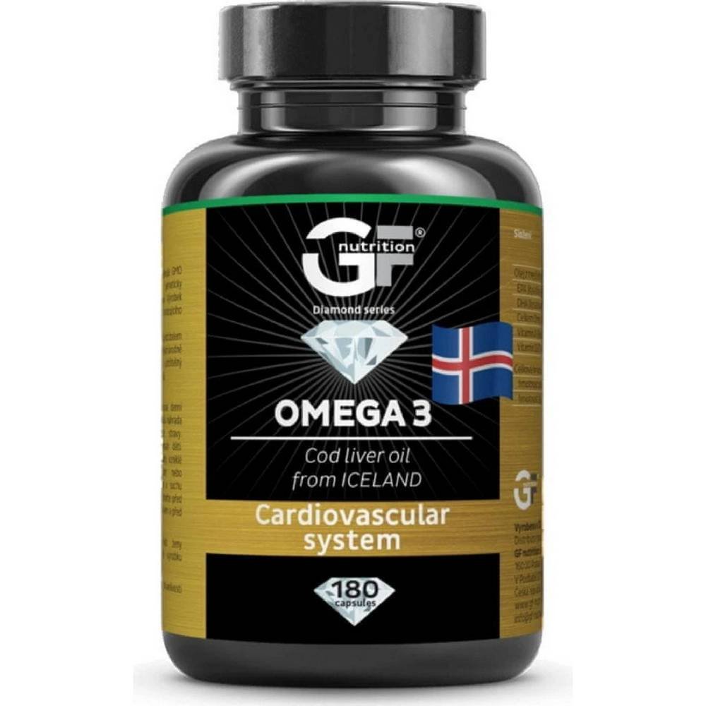 gf nutrition omega 3 cod liver oil180 Supports heart health — GF Nutrition Omega 3 Cod Liver Oil,