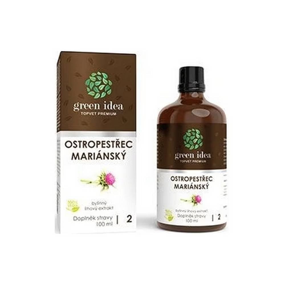 green idea milk thistle 100 ml Liver function disorders β Green idea Milk Thistle,