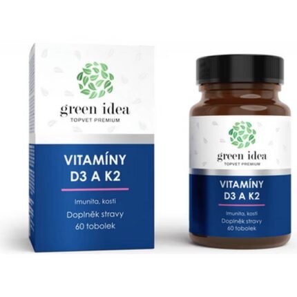 Vitamin D deficiency — Green idea Vitamins D3 and K2,
