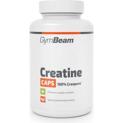 Supporting muscle endurance during workouts — GymBeam Creatine CAPS 100% Creapure,