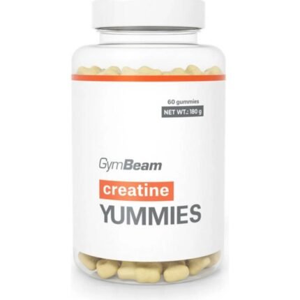 Supporting muscle endurance — GymBeam Creatine Yummies, 60,