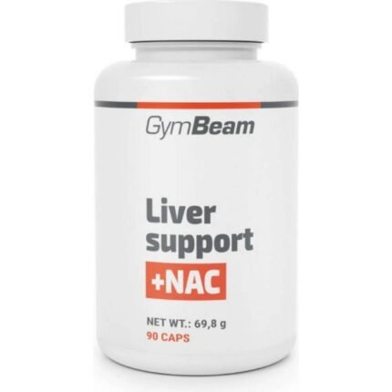Supports liver health — GymBeam Liver Support + NAC Resveratrol,