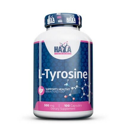 Supports neurotransmitter production — Haya Labs L-Tyrosine 500mg,