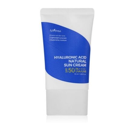 Dryness and dehydration from sun exposure-Isntree Hyaluronic Acid Natural Sun Cream Sunscreen 50ml