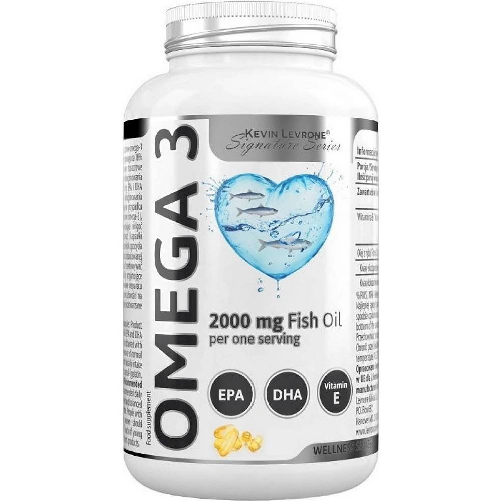kevin levrone omega 3 fish oil 2000mg90 Supports heart health — Kevin Levrone Omega 3 Fish Oil 2000mg,