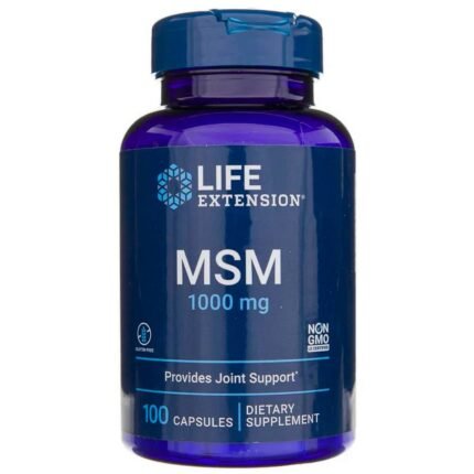 Joint health support — Life Extension MSM 1000mg,