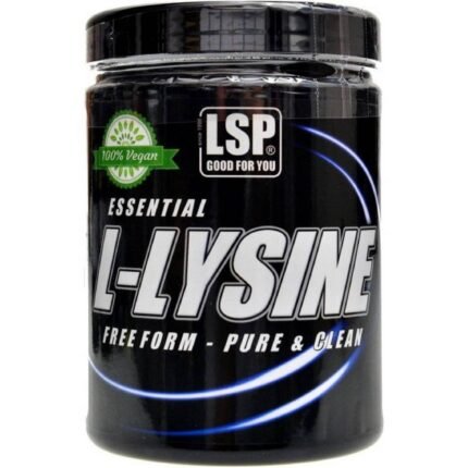 Supports muscle recovery and protein synthesis — LSP Nutrition L-Lysine, 500g,