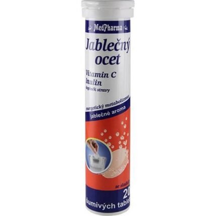 Supports digestive health — MedPharma Apple Cider Vinegar + C + Inulin Tablet,