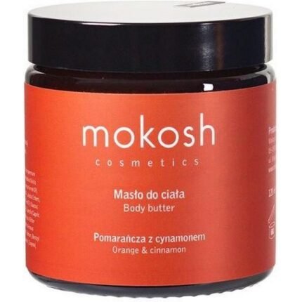 Dry and rough skin - Mokosh, Body Butter Orange Cinnamon 120ml,