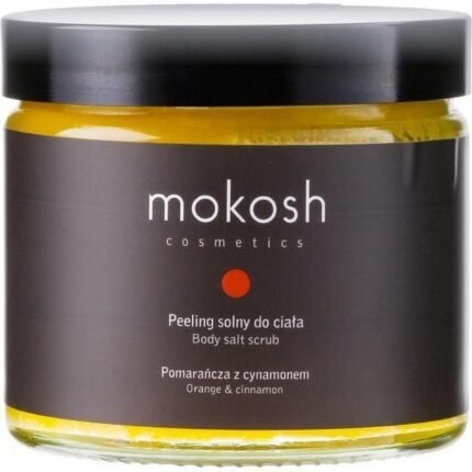Rough or dry skin - Mokosh, Body Salt Scrub Orange Cinnamon 300g,