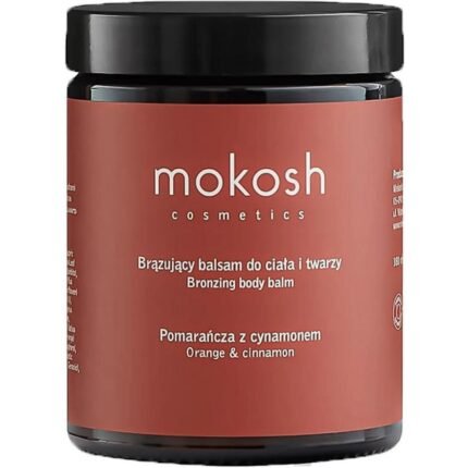 Dry and dehydrated skin - Mokosh, Bronzing Body and Face Balm Orange with Cinnamon 180ml,
