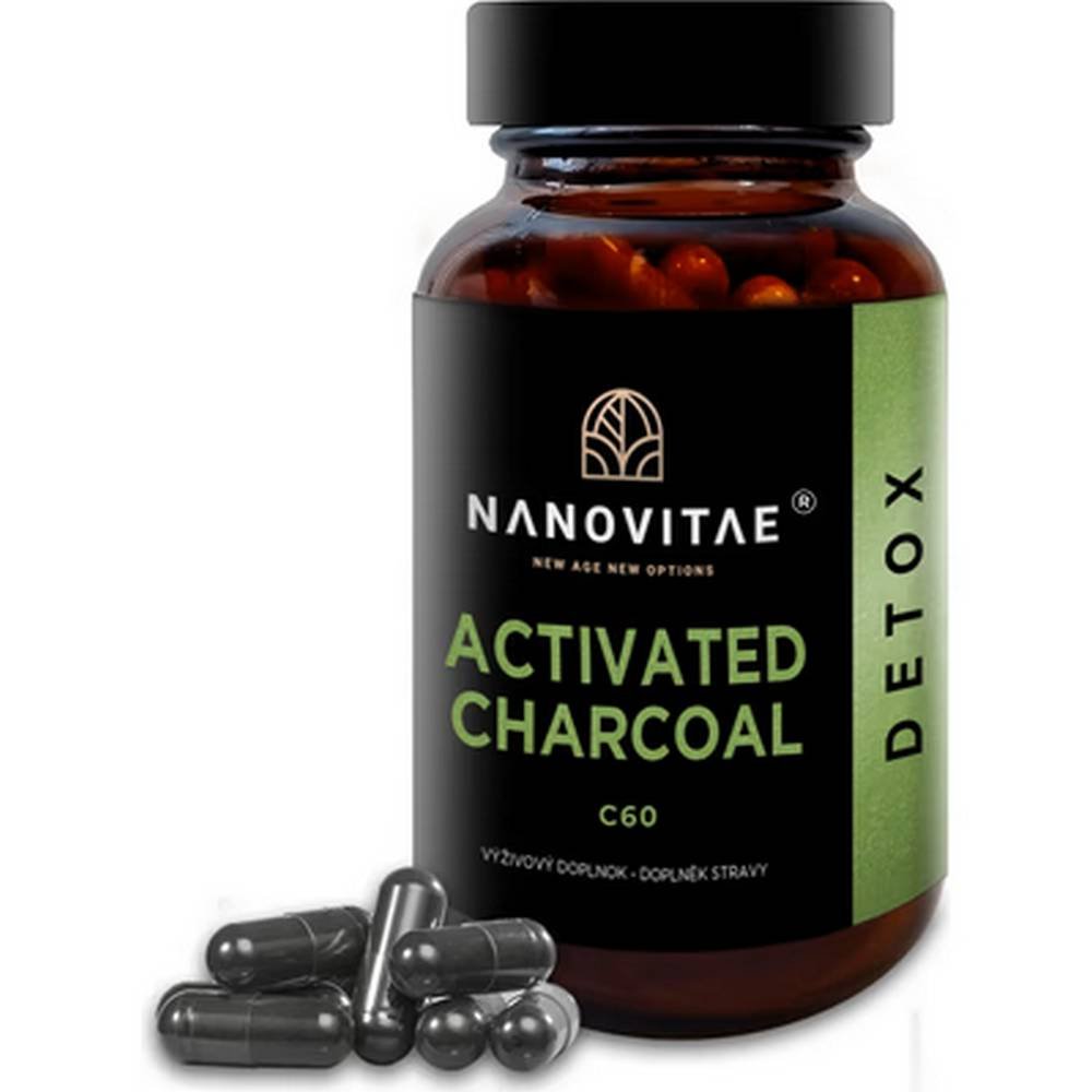 nanovitae activated charcoal c60 80 Supports natural detoxification β Nanovitae Activated Charcoal C60,