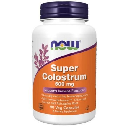Immune system support — Now Foods Super Colostrum 500mg