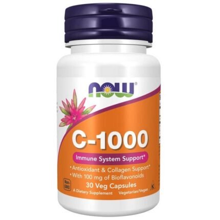 Supports immune system health — Now Foods Vitamin C 1000 mg Bioflavonoids and Rutin,