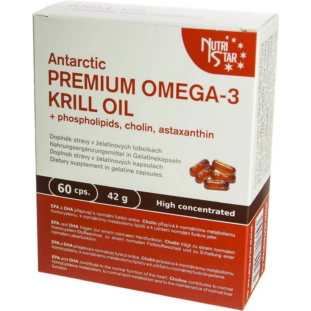 nutristar antarctic premium omega 3 krill oil60 Supports heart health β Nutristar Antarctic Premium Omega 3 Krill Oil,