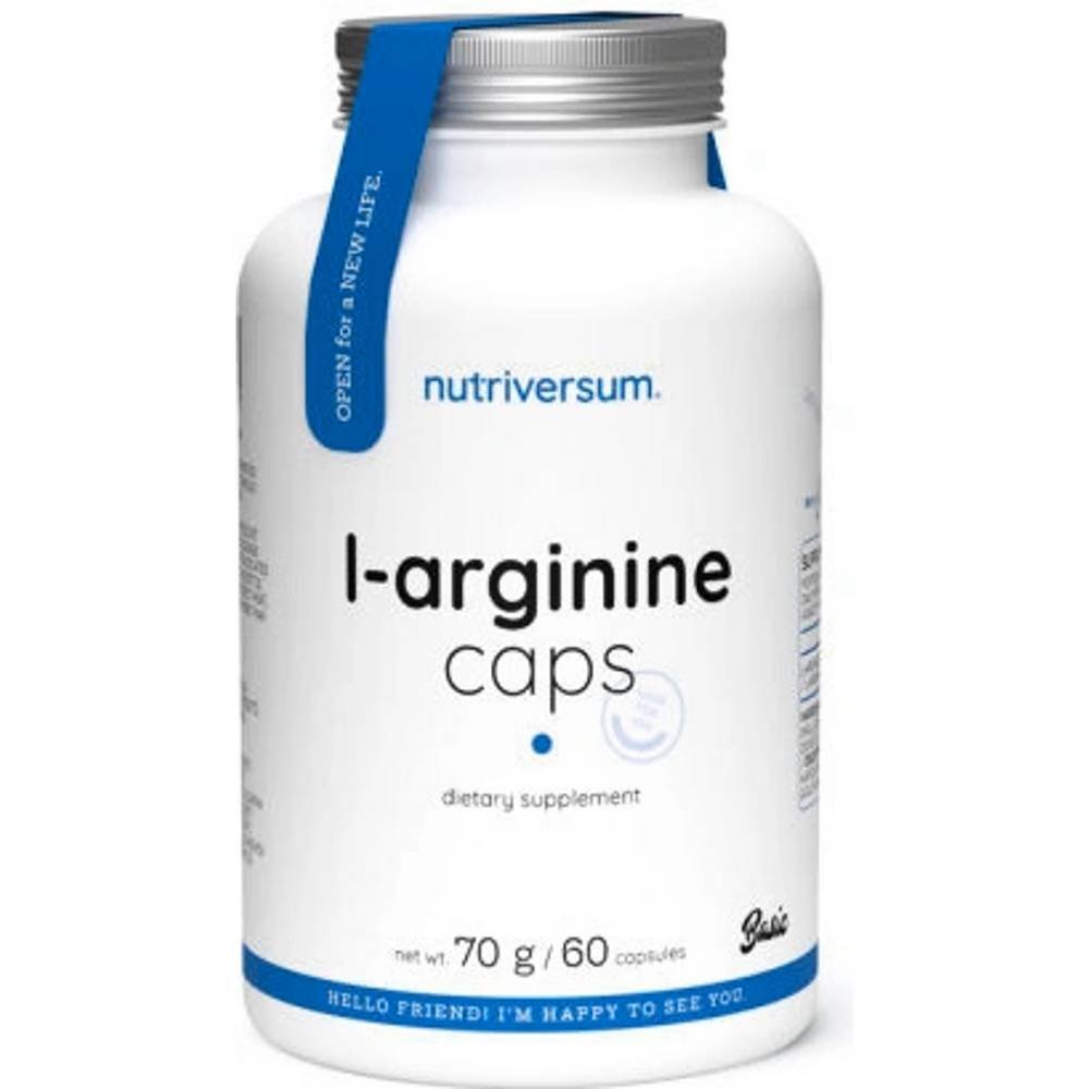 nutriversum l arginine60 Supports healthy blood circulation — Nutriversum L-Arginine,