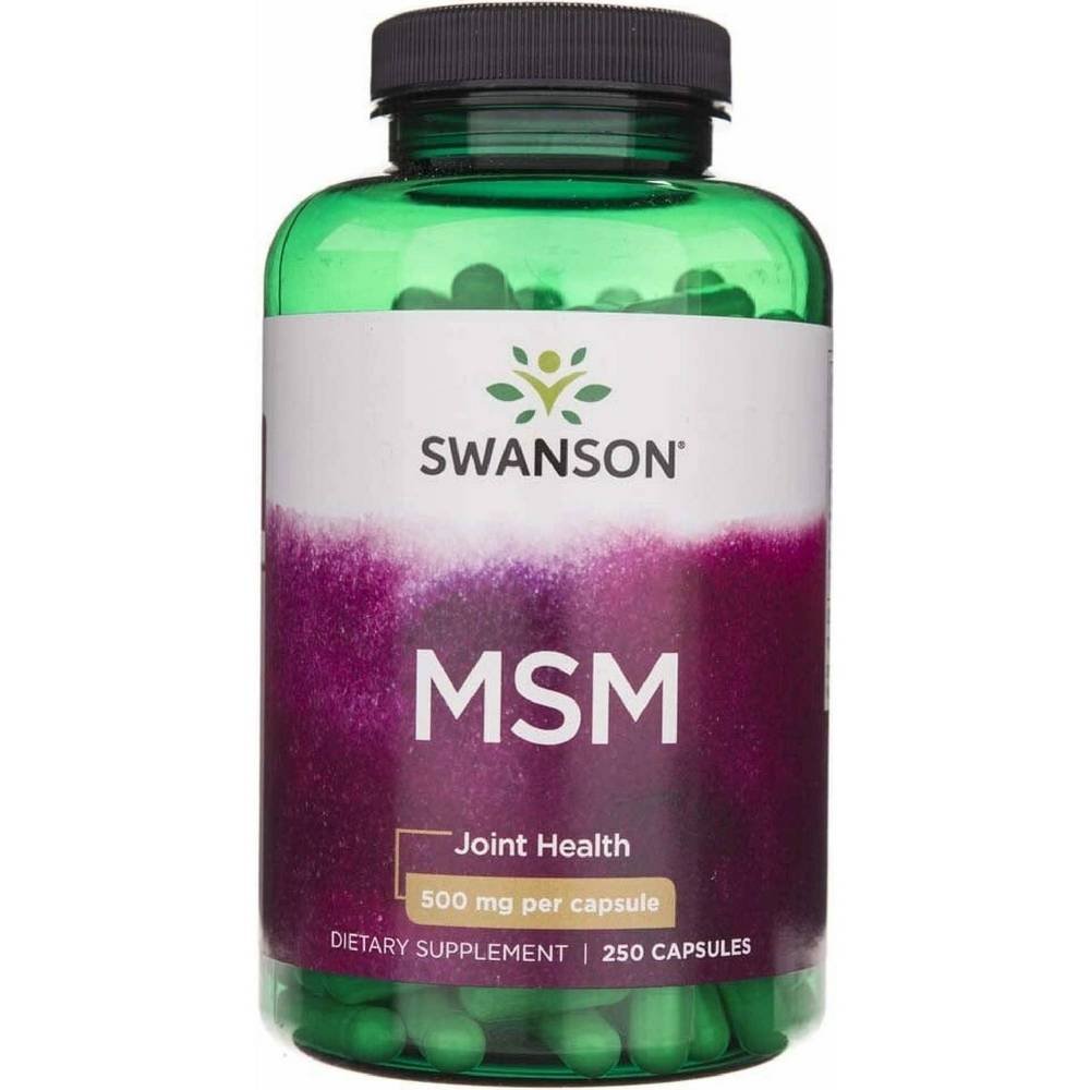swanson msm 500mg250 Joint health support — Swanson MSM 500mg,