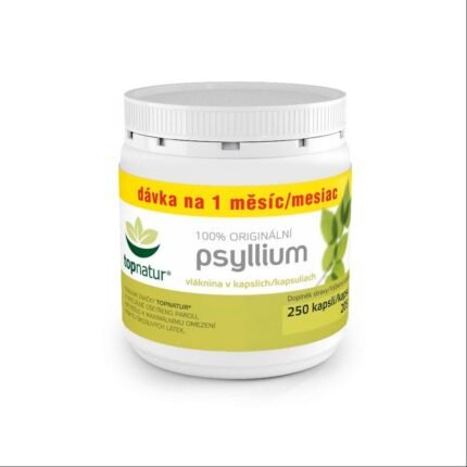 Digestive balance and regularity — TOPNATUR Psyllium 250