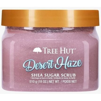 Dry and rough skin texture,-Tree Hut, Desert Haze Body Scrub, 510g,