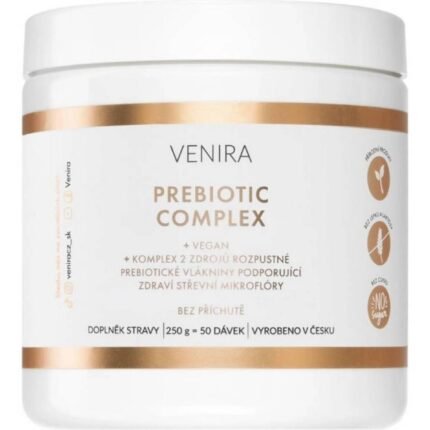 Supports healthy gut microbiome — Venira Prebiotic Complex Unflavored, 250g,