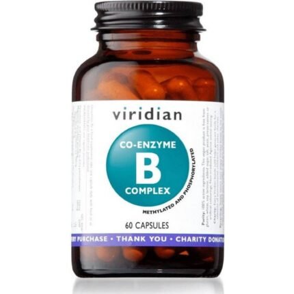 Supports energy metabolism — Viridian Co-enzyme B Complex,