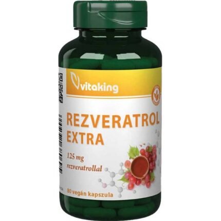 Supports healthy aging — Vitaking Resveratrol Extra 125 mg,
